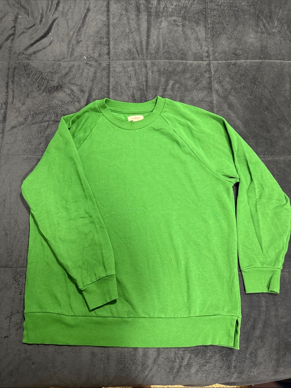 Colsie Forest Green Crewneck Sweatshirt
